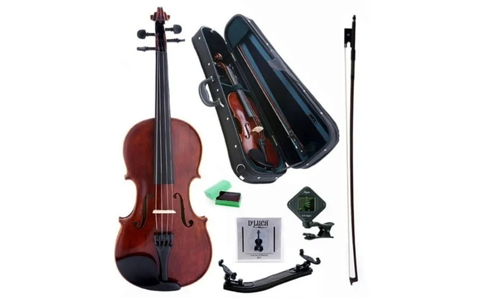 D Luca Orchestral Series Intermediate 1 2 Violin Outfit