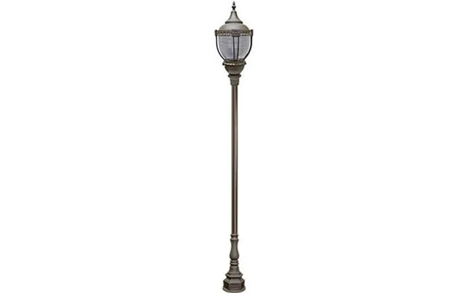 Dabmar Lighting Gm8951-l63-30k-bz 120v-277v E39 2x Led 63w 40k Cast Aluminium 2 Post Top Light Fixture Pole Plus Base Br