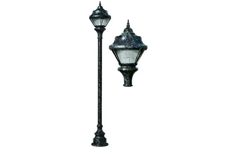 Dabmar Lighting Gm9001-l20-50k-vg 120v-277v G24 Led 20w 50k Cast Aluminium 1 Post Top Light Fixture Pole Plus Base Verde