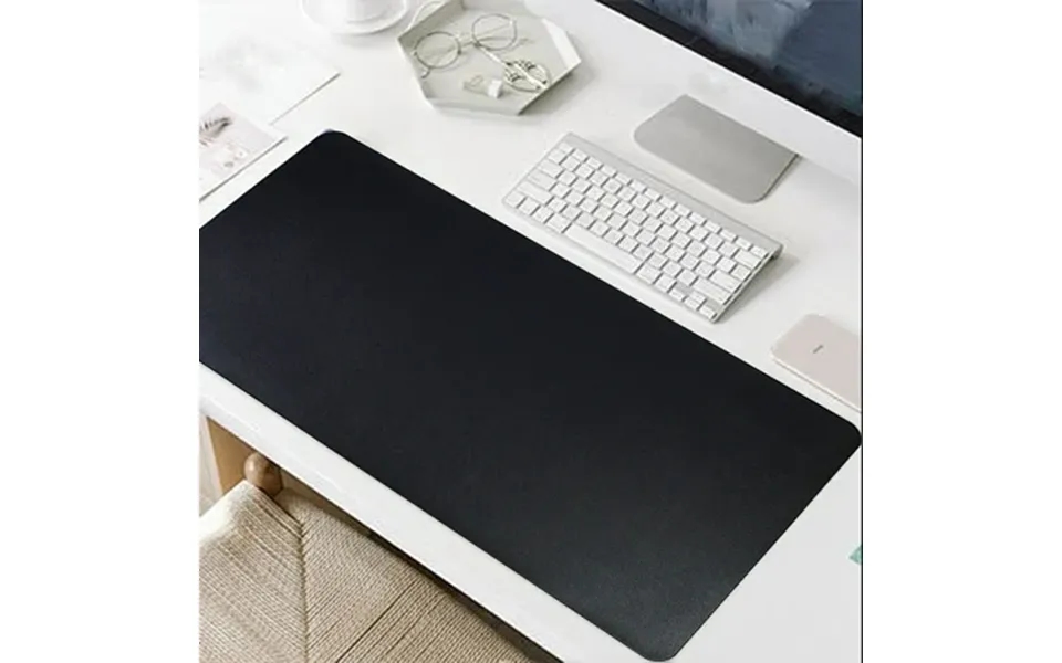 Dadiaei Non-slip Desk Pad 24 X12 - Pu Leather Waterproof Mouse Pad & Keyboard Mat Ultra Thin Desk Protector For Office H