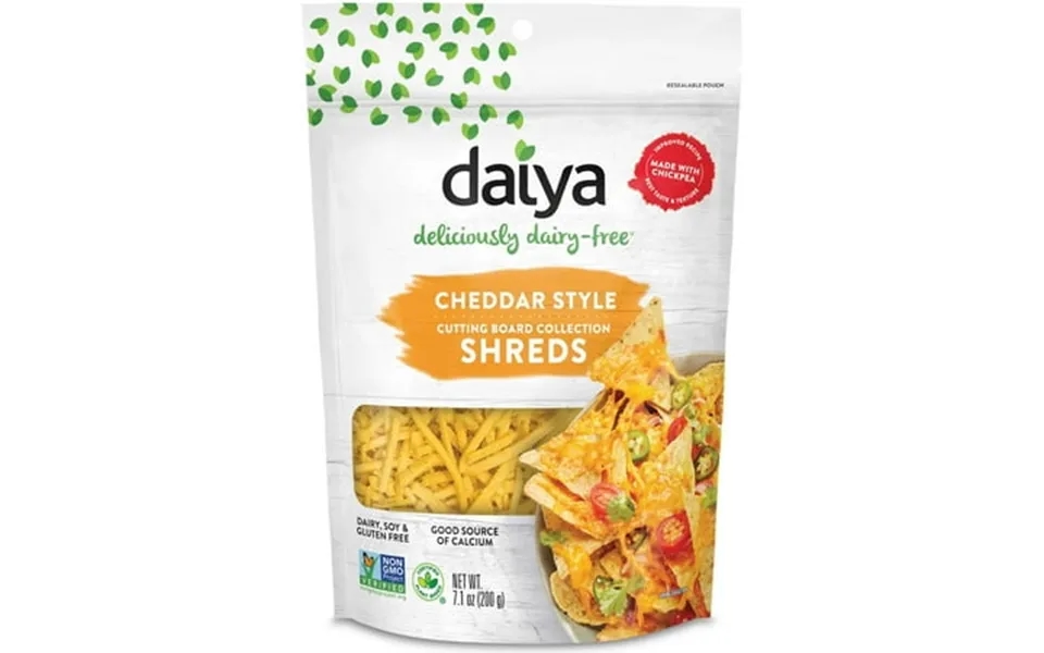 Daiya Cheddar Cutting Board Cheese Shred 7.1 Ounce -- 12 Per Case