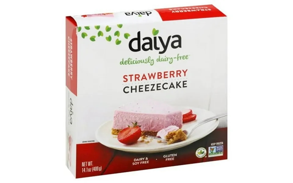 Daiya Deliciously Dairy Free Strawberry Cheezecake 14.1 Ounce -- 8 Per Case