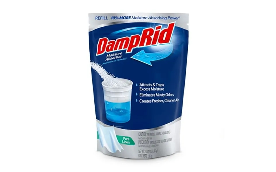 Damprid Moisture Absorber Refill Bag Pure Linen 44 Oz.