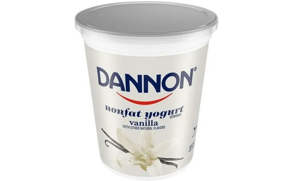 Dannon Vanilla Nonfat Yogurt 32 Ounce -- 6 Per Case.