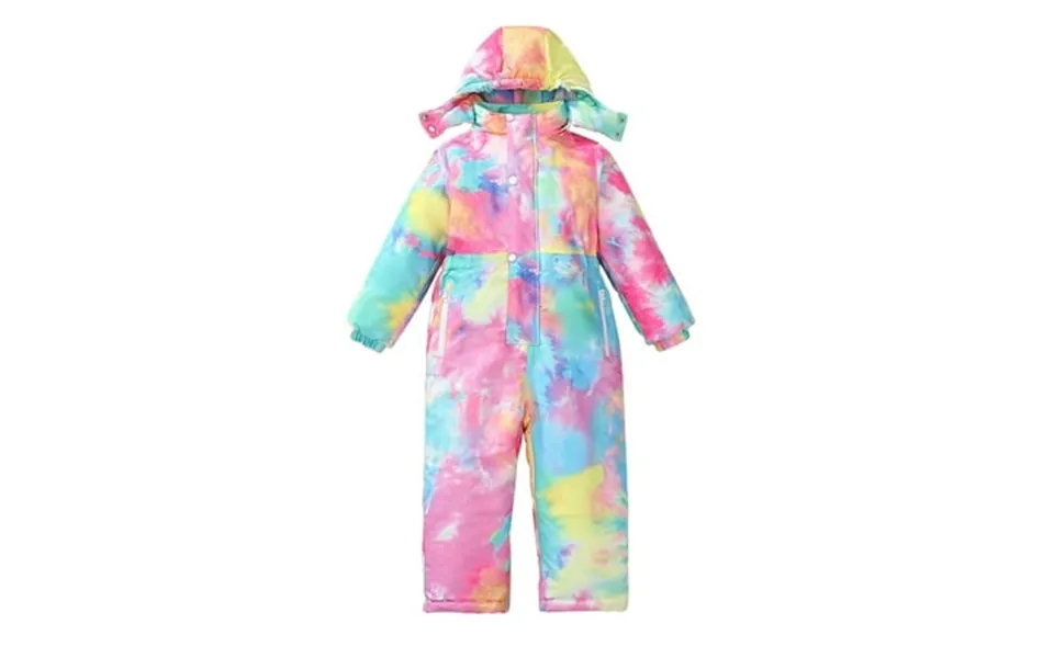 Darzheoy Baby Girls Boys Snowsuit Infant Winter Clothes Toddler Kids Winter Warm Hooded Down Jacket Coat Ski Bib Pants
