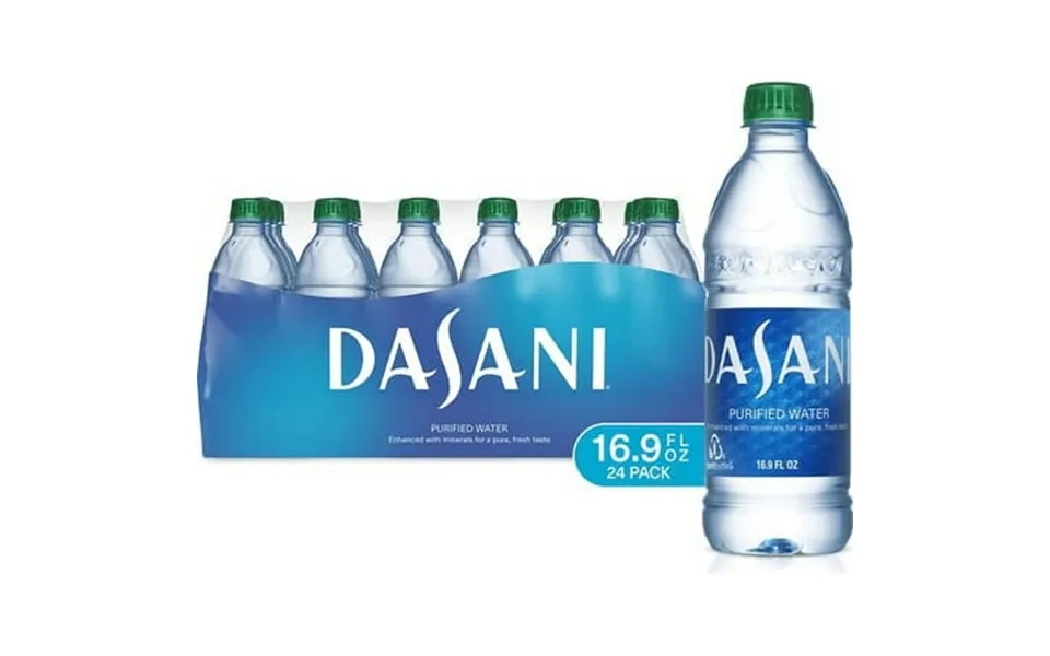 Dasani Purified Water Bottles 16.9 Fl Oz 12 Bottles