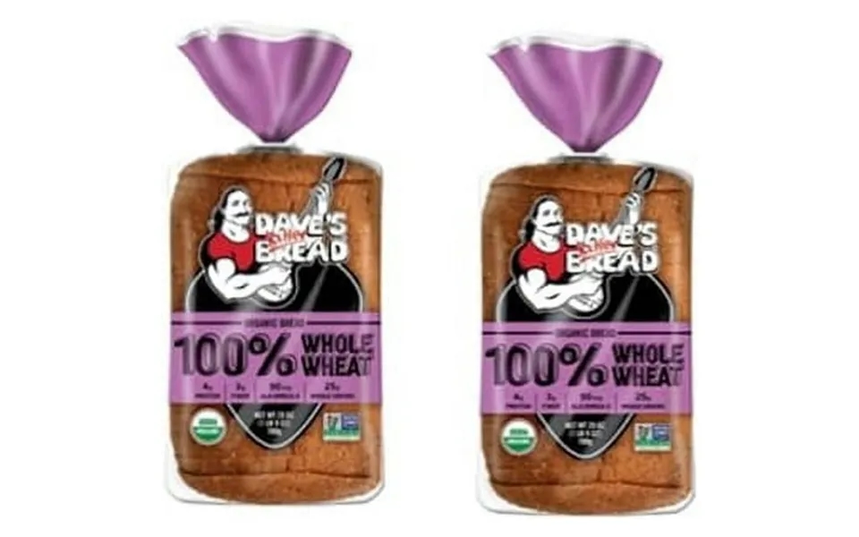 Dave S Killer Bread - Organic 100% Whole Wheat Double Pack Of Wholesome Goodness 2 Pack