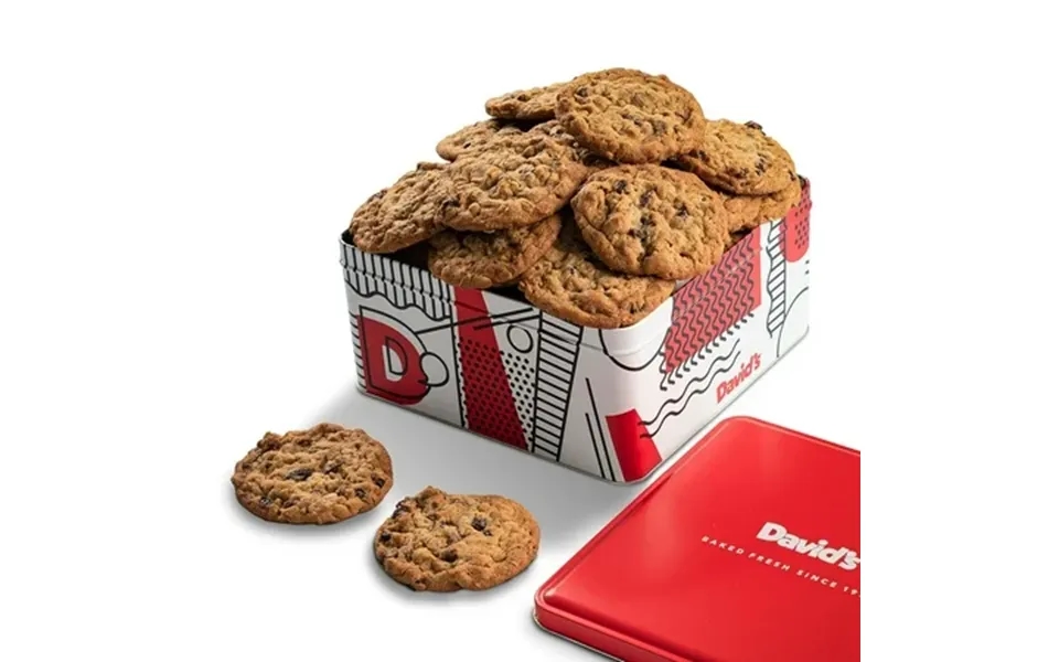 David S Cookies Handmade & Freshly Baked Gourmet Cookies Oatmeal Raisin 2 Lbs