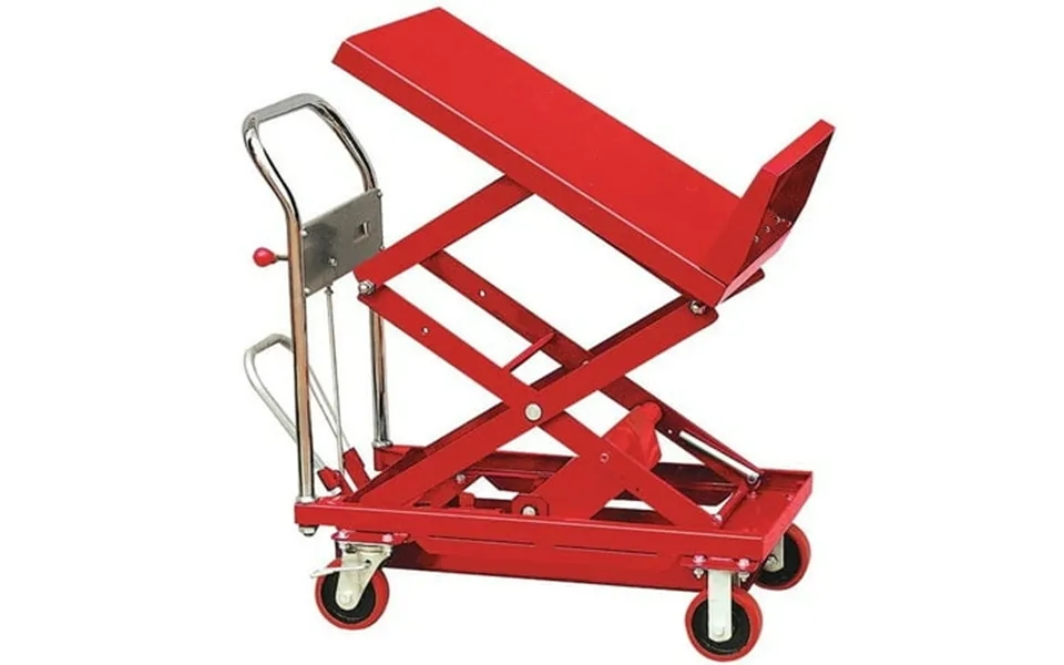 Dayton Scissor Lift Cart 600 Lb. Steel Tilt 33w290