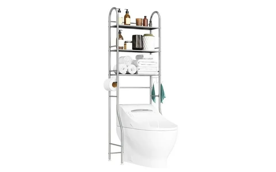 Dcenta Over Toilet Storage Rack 3-tier Over Toilet Bathroom Organizer 63*18