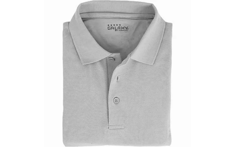 Ddi 2267178 Adult Heather Grey Short Sleeve Polo Shirt - Size L Case Of 36