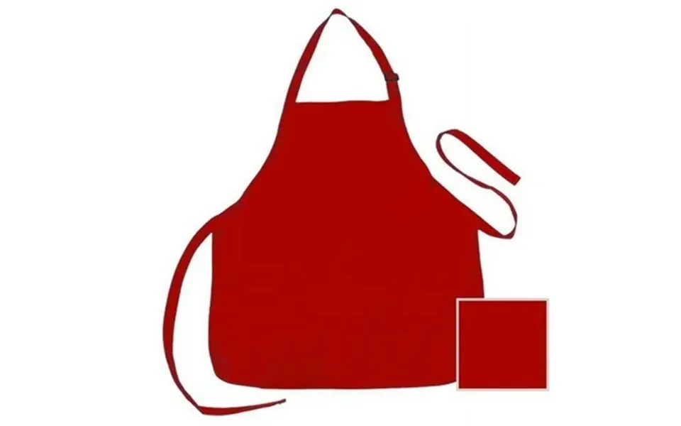 Ddi 2330770 Poly-cotton Apron W 3 Pockets - Red Case Of 72