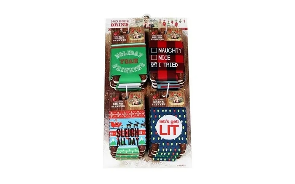 Ddi 2336470 Ugly Sweater Drink Sleeve Assortment Case Of 24