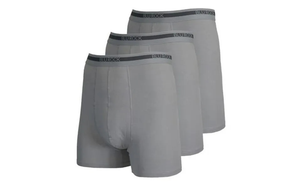 Ddi 2368563 Mens Cotton Boxer Briefs Heather Grey - Medium