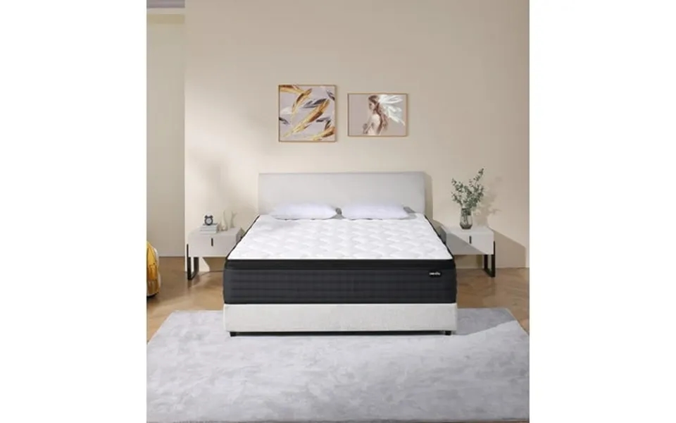 Dehiju King Size Mattress 14 Inch Hybrid Memory Foam Mattress In A Box Pressure Relief Certipur-us