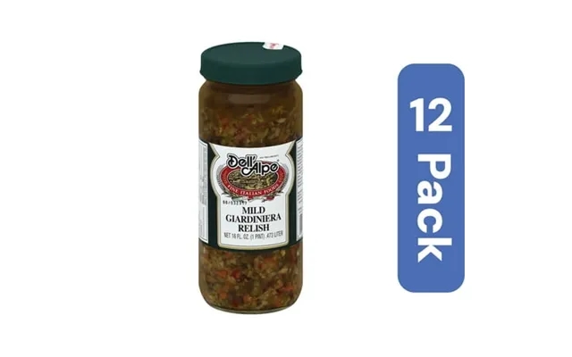 Dell Alpe Mild Giardiniera Relish 16 Oz Pack Of 12 product image