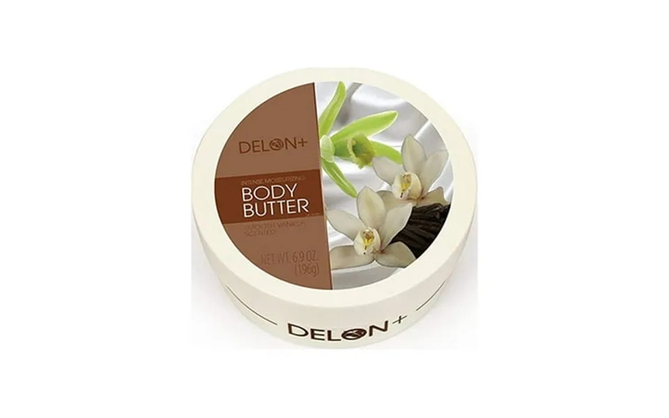 Delon Laboratories Body Butter Vanilla Off White 196 Gram
