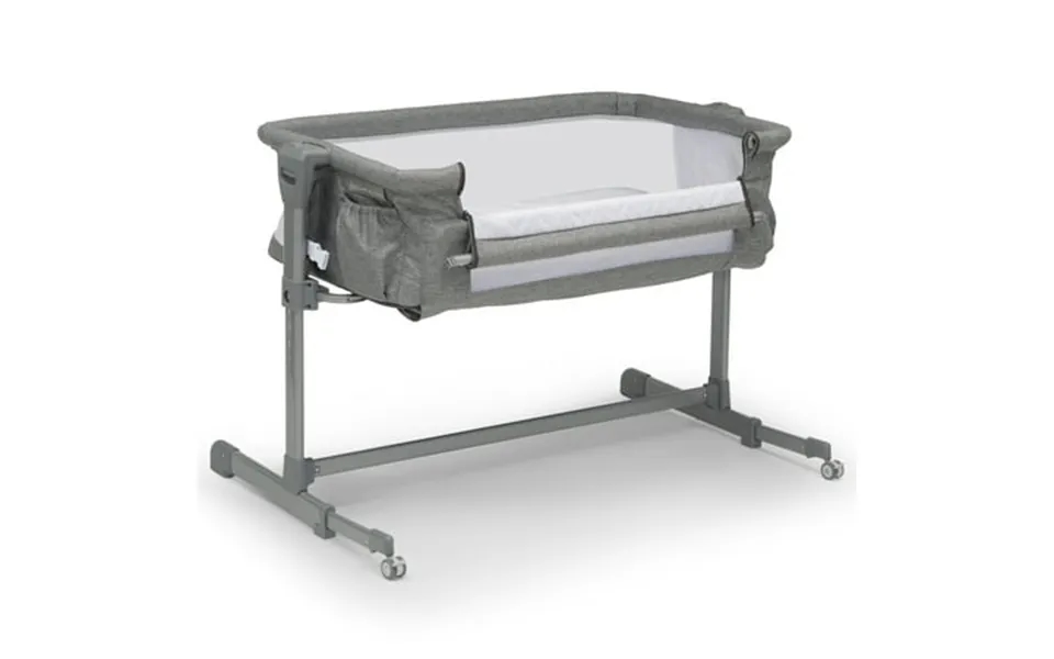 Delta Children Close2me Bedside Baby Bassinet Sleeper With Breathable Mesh And Adjustable Heights - Lightweight Portable