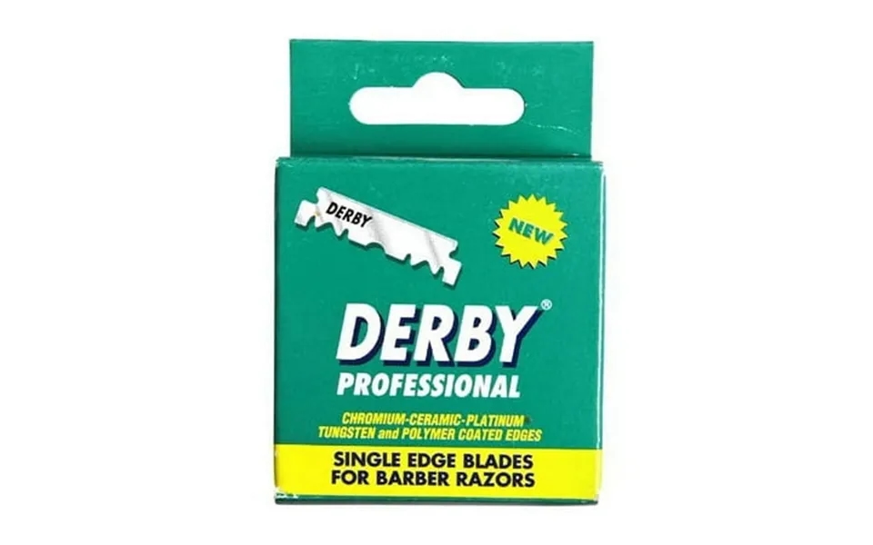 Derby Professional Single Edge Razor Blades 100 Ea 6 Pack