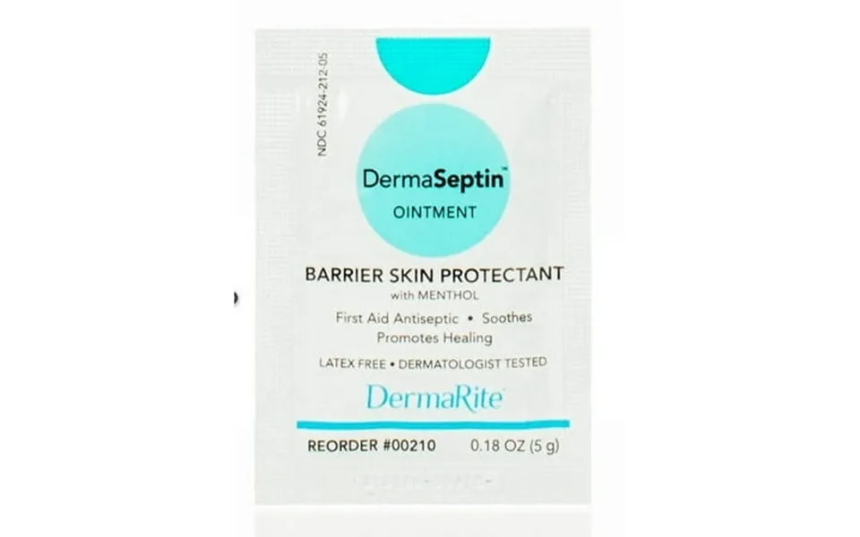 Dermaseptin Skin Protectant 5 Gram Individual Packet Scented Ointment 00210 - Box Of 144