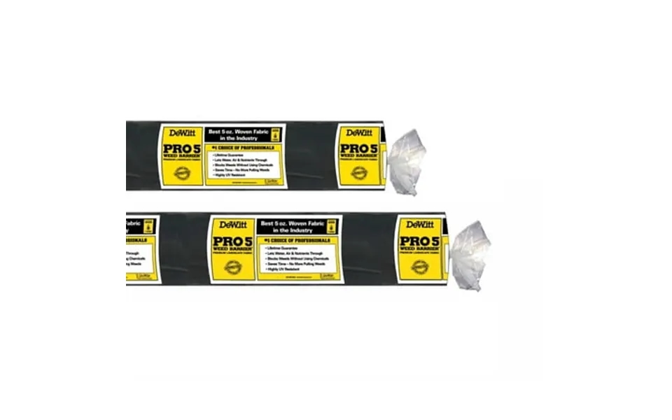 Dewitt P3 3 X 250 And P6 6 X 250 Pro 5 Landscape Weed Block Fabric Rolls