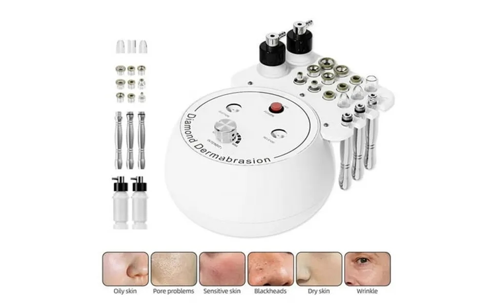 Diamond Tip Dermabrasion Microdermabrasion Machine Skin Rejuvenation Acne Remove Water Spray Facial Peeling Machine