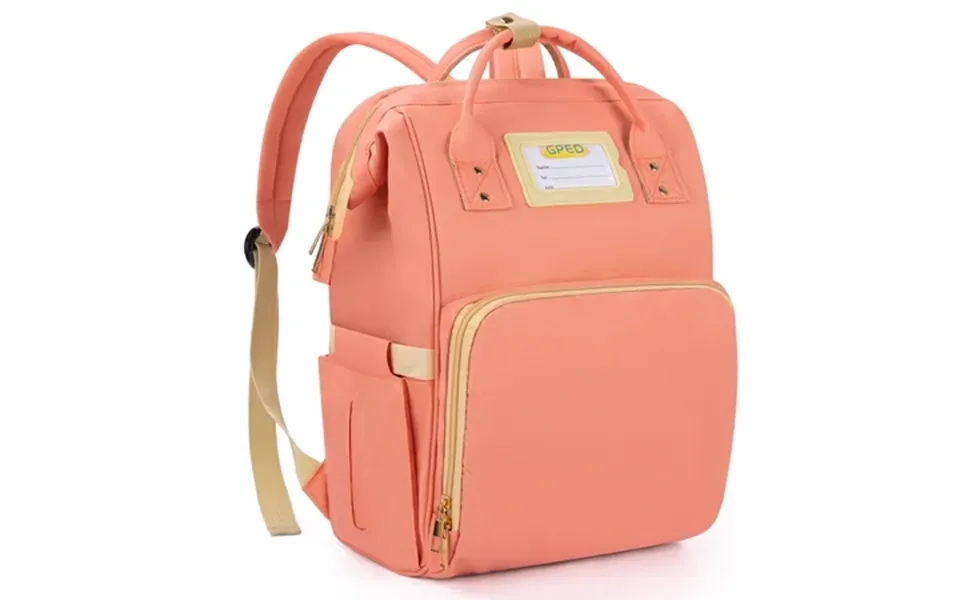 Diaper Bag Backpack Multifunction Baby Changing Bags With Stroller Straps & Insulated Milk Bottle Pockets Large Capacity