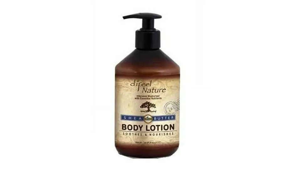 Difeel Nature Hand And Body Lotion -shea Butter 16.9 Oz. Pack Of 4