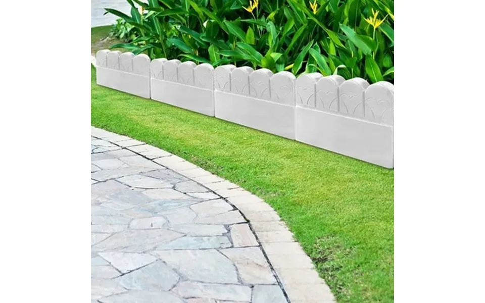 Diluopel Plastic Garden Fence Concrete Diy Decor Pave Making Reusable Cement Brick
