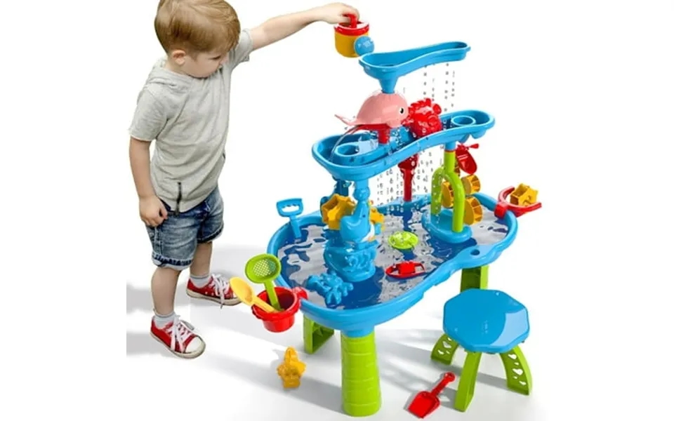 Dinosaur Planet Kids Sand Water Table For Toddlers 3-tier Sand And Water Play Table Toys For Toddlers Kids Activity Sens