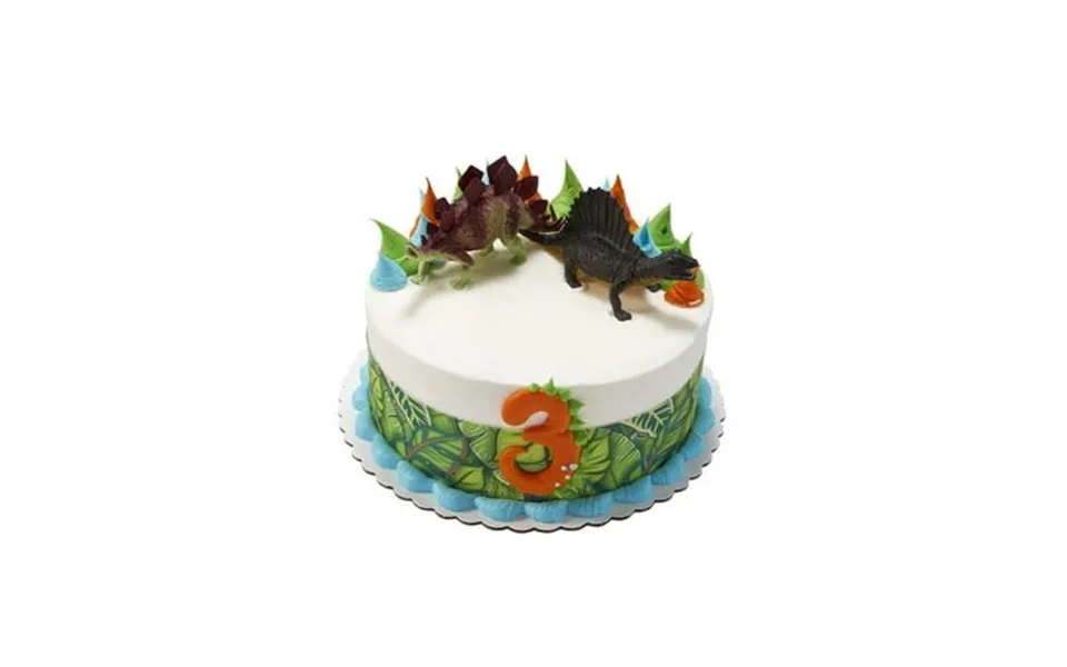 Dinosaurs Round Cake