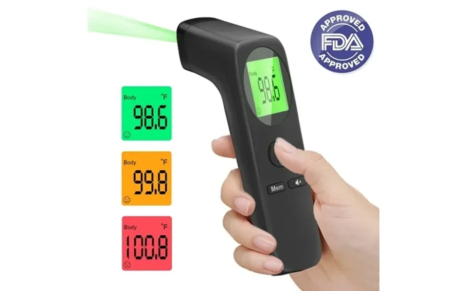 Disen Forehead Thermometer For Adults Non-contact Infrared Thermometer With 35 Memory Slots Mute Function And Led Displa
