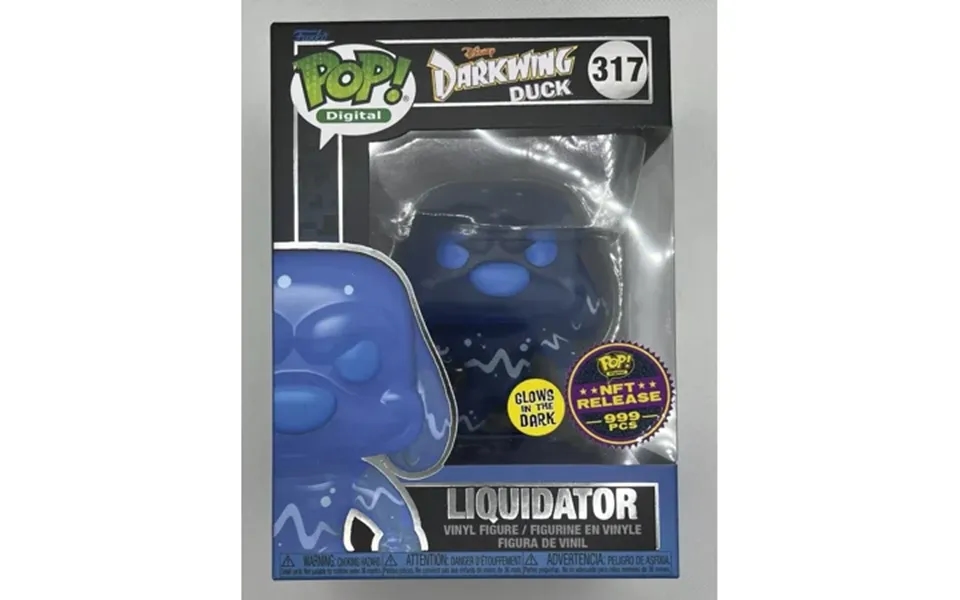 Disney Afternoon Funko Pop Liquidator Grail 317 Darkwing Duck
