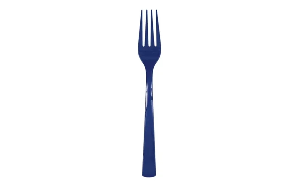 Disposable Plastic Forks Navy 24 Pieces By Way To Celebrate