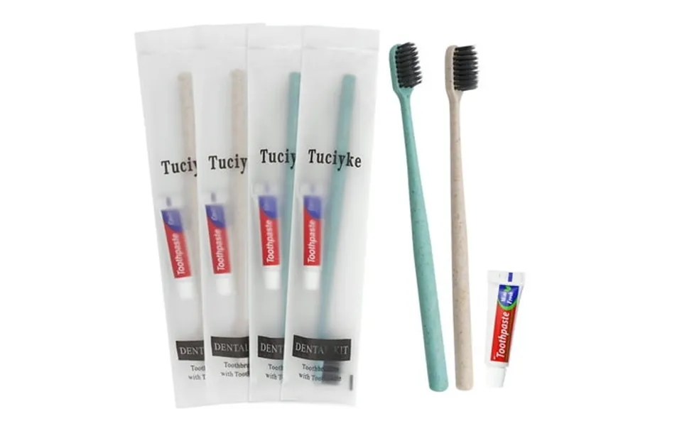 Disposable Toothbrush With Toothpaste Pack Of 120 Individually Wrapped Manual Travel Toothbrush Kit In Bulk Toiletries F