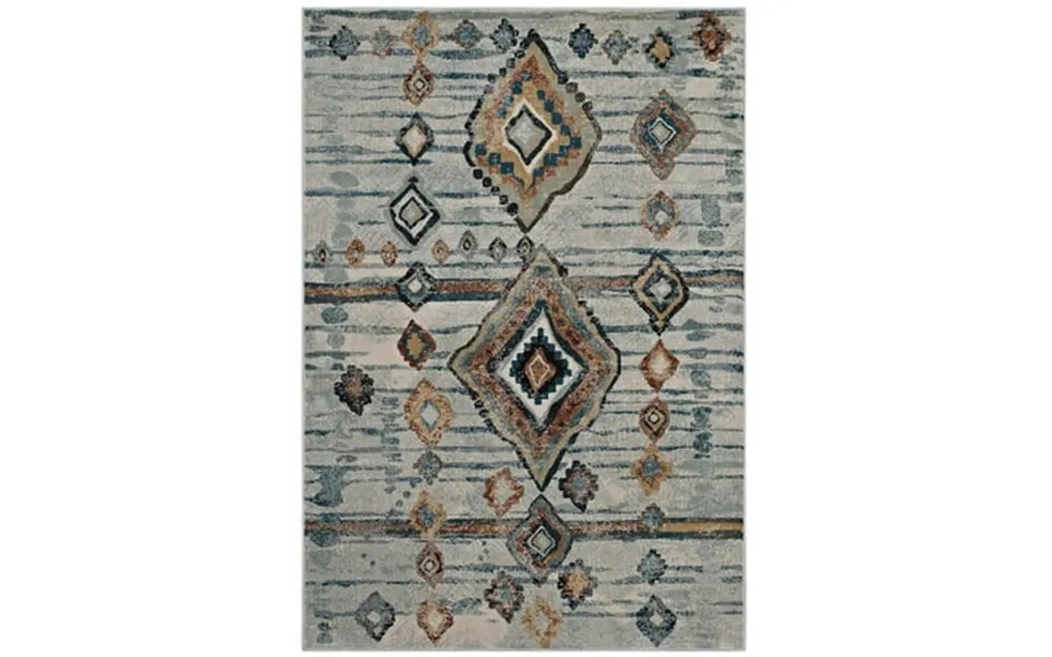 Distressed Moroccan Tribal Abstract Diamond 8x10 Area Rug