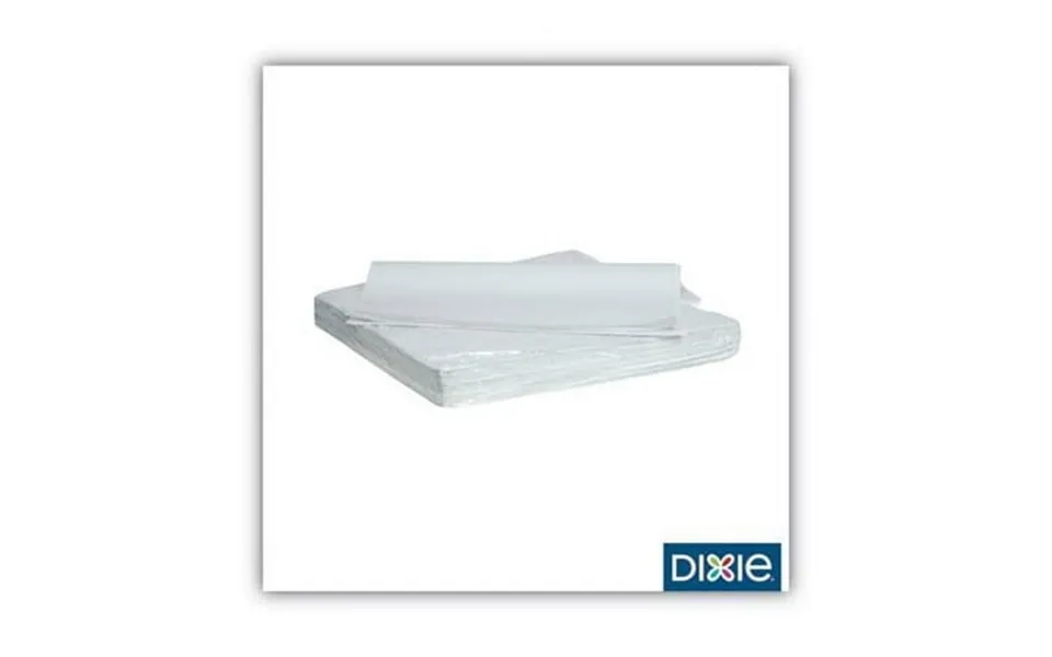 Dixie All-purpose Food Wrap Dry Wax Paper 15 X 16 White 1 000 Sheets Pack 3 Packs Carton