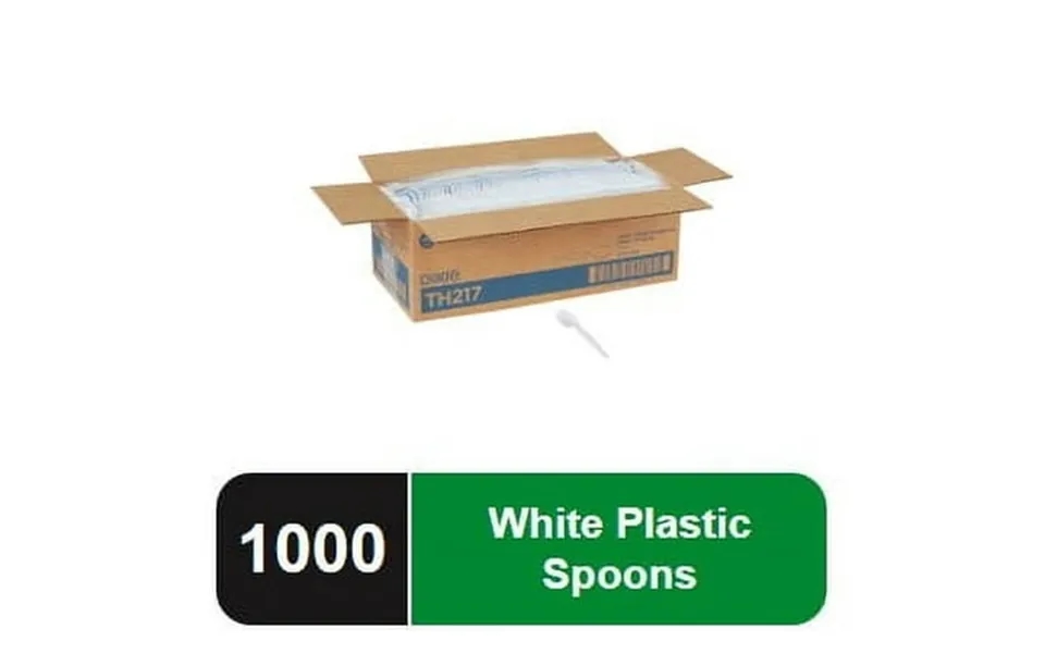 Dixie Heavy-weight Disposable Plastic Spoon Th217 1 000 Count