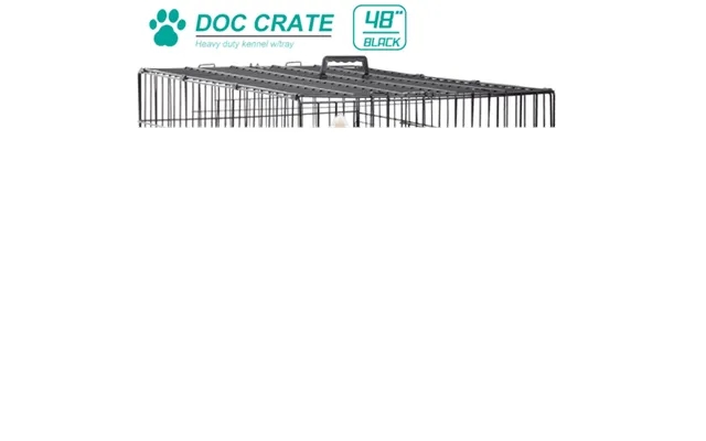 Dkelincs 48 Inch Dog Cage Large Dog Crates For Large Dogs Pet Animal Segregation Cage With Double-door For Dog Training  product image