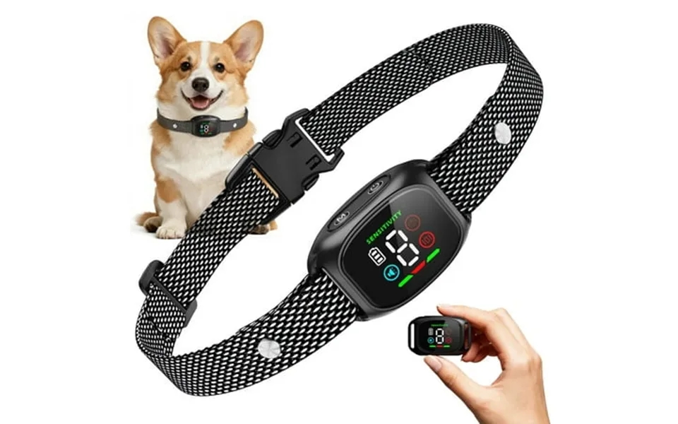 Dog Bark Collar For Large Medium Small Dogs - Mtuyeli Rechargeable Anti Barking Training Collar With 5 Adjustable Sensit