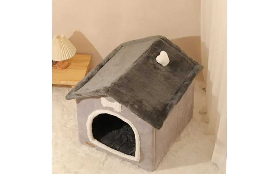 Dog Bed House With Removable Washable Cushion Kennel Cat Bed For Indoor Cats Xl