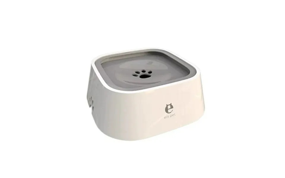 Dog Drinking Water Bowl Floating Non-wetting Mouth Cat Bowl Without Spill Drinking Water Dispenser Abs Plastic Dog Bowl