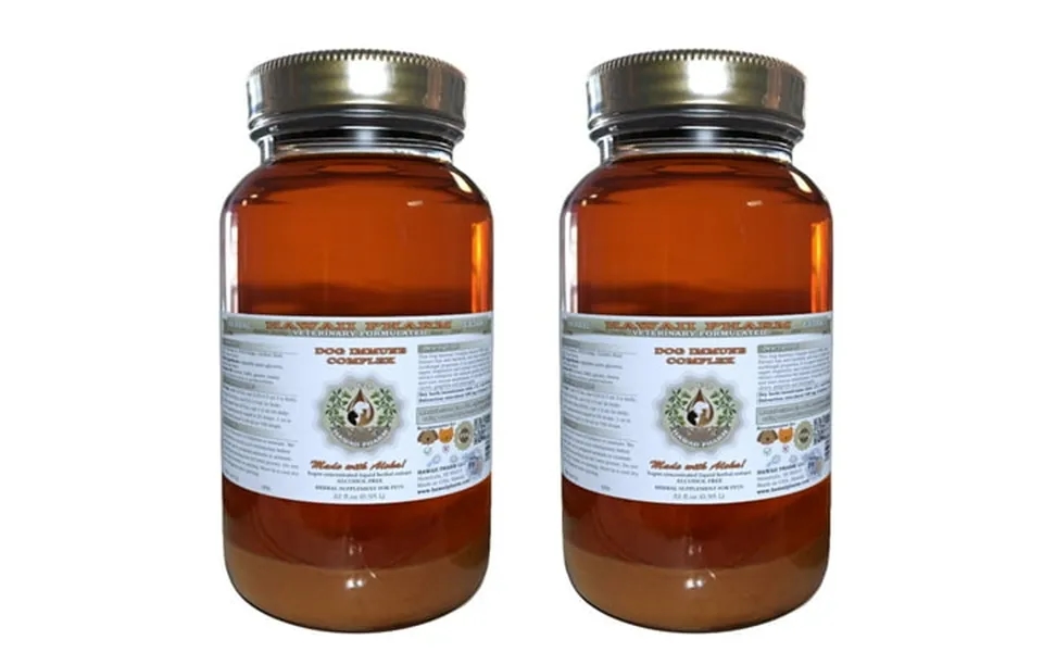 Dog Immune Complex Veterinary Natural Alcohol-free Liquid Extract Pet Herbal Supplement 2x32 Oz