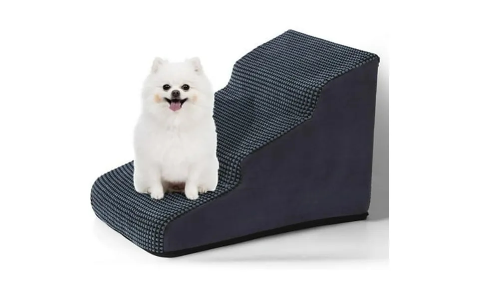 Dog Stairs For Small Dogs Small Dog Stairs For Bed Dog Steps For Coach Pet Stairs For Cats Gray