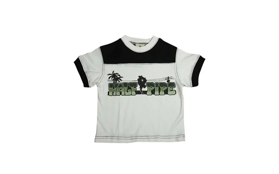 Dogwood Clothing - Baby Boys Short Sleeved Tee 12120-12months White Black