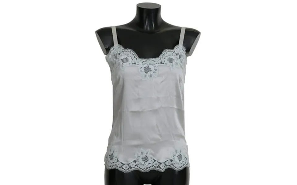 Dolce Gabbana Green Silk Lace Dress Chemisole Lingerie