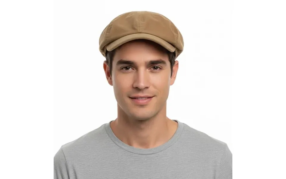 Dolce & Gabbana Ivory Cotton Signature Flat Cap-adult M For Mens