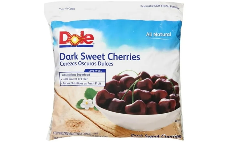 Dole Individual Quick Frozen Dark Sweet Cherry 5 Pound -- 2 Per Case