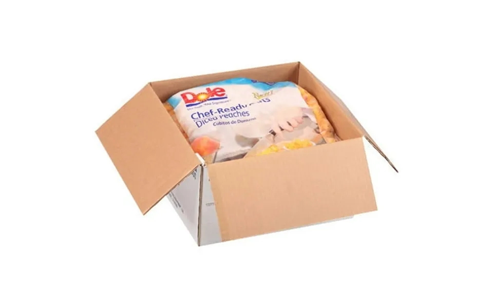 Dole Individual Quick Frozen Diced Peach 5 Pound 2 Per Case.