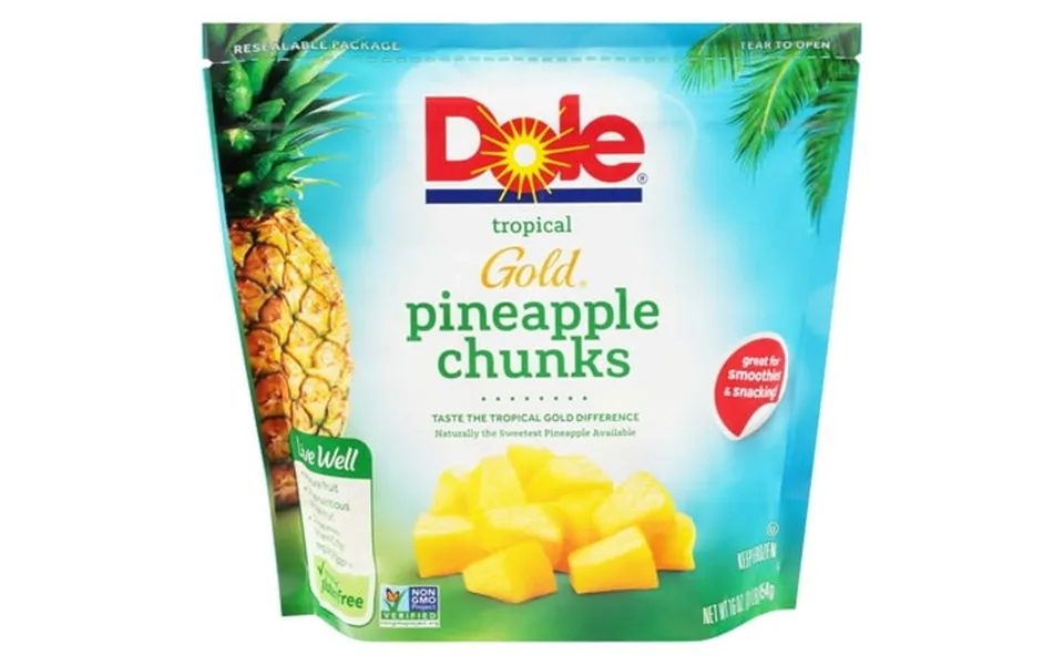 Dole Pineapple Chunks 16 Ounce -- 8 Per Case.